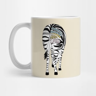 Buntes Zebra pastell Mug